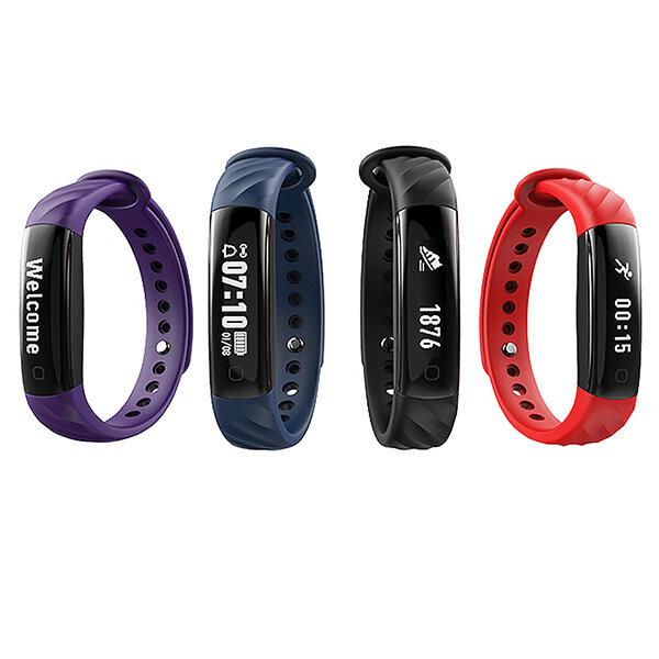 KALOAD I5A Smart Sports Wristband Sedentary Call Reminder Sleep Management Fitness Tracker - Purple