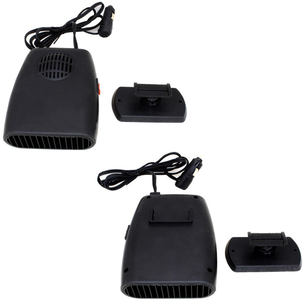 12V/24V Winter Car Heater Universal Car Interior Heating Cooling Fan Windscreen Defogging - 12V - Image 2