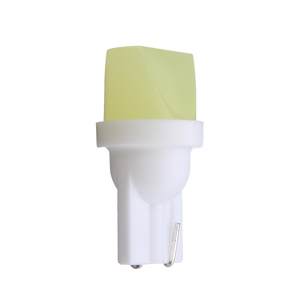 12V T10 COB LED Light Car Side Marker Reading Interior Dome Lamp Bulb Ceramic White - Image 2