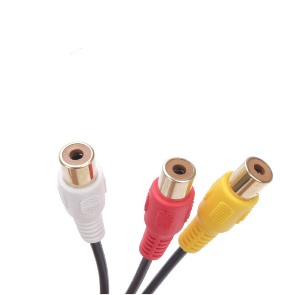 3 RCA Audio Cable Car MP3 Cable for Volkswagen Audi Modified AMI - Image 2