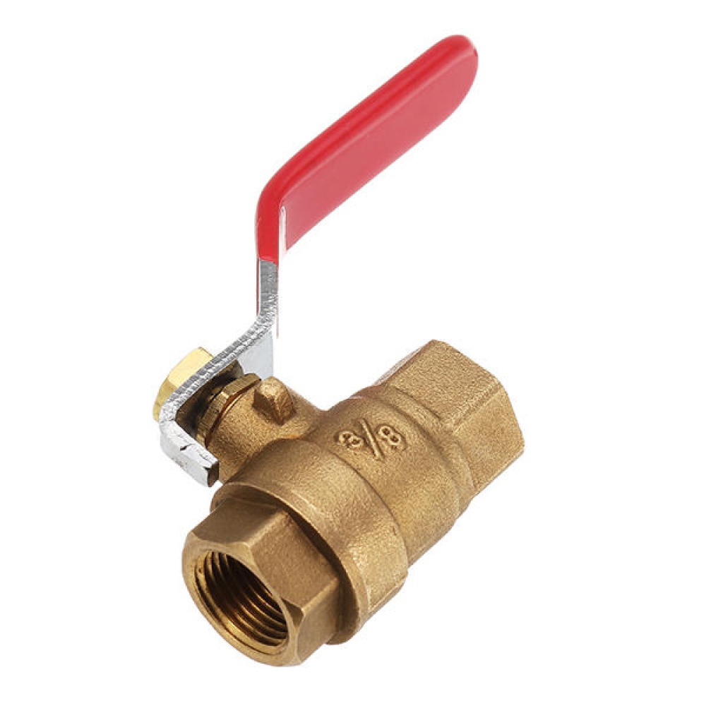 DN10 3/8 Inch NPT Female Straight Full Brass Ball Valve Water Diverter Adapter - Image 2