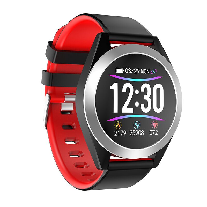 Bakeey G50S Brightness Adjust Heart Rate Blood Pressure Monitor 1.3inch HD IPS Screen 200mAh Long Standby Smart Watch - Cyan - Image 2