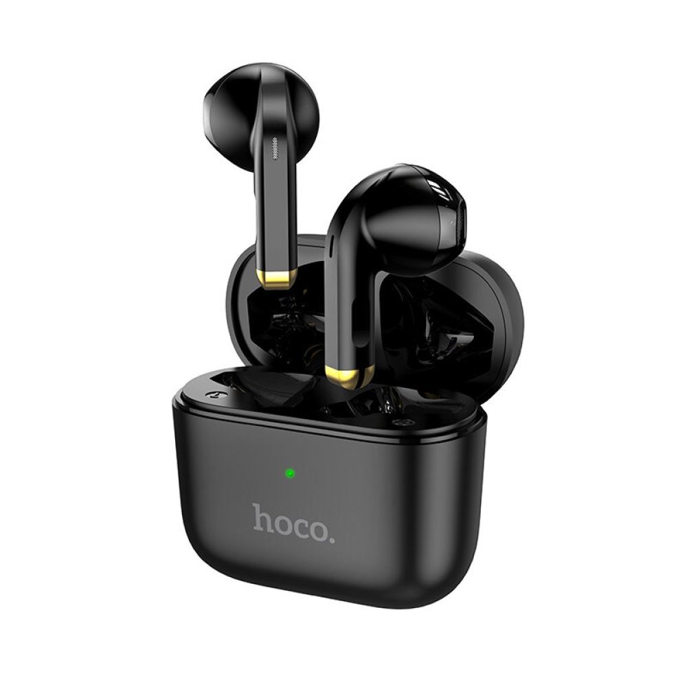 HOCO EW08 TWS bluetooth Headset BT5.0 Wireless Headphone Long Life HiFi Stereo Powerful Bass Low latency Earphone with Mic - White - Image 2