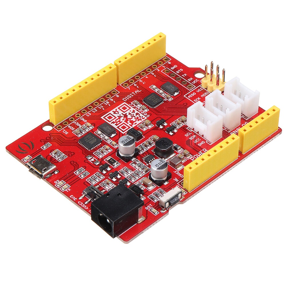 Seeeduino V4.2 ATMega328P ATMEGA16U2 with Grove Connector 2xI2C + 1xUART Development Board