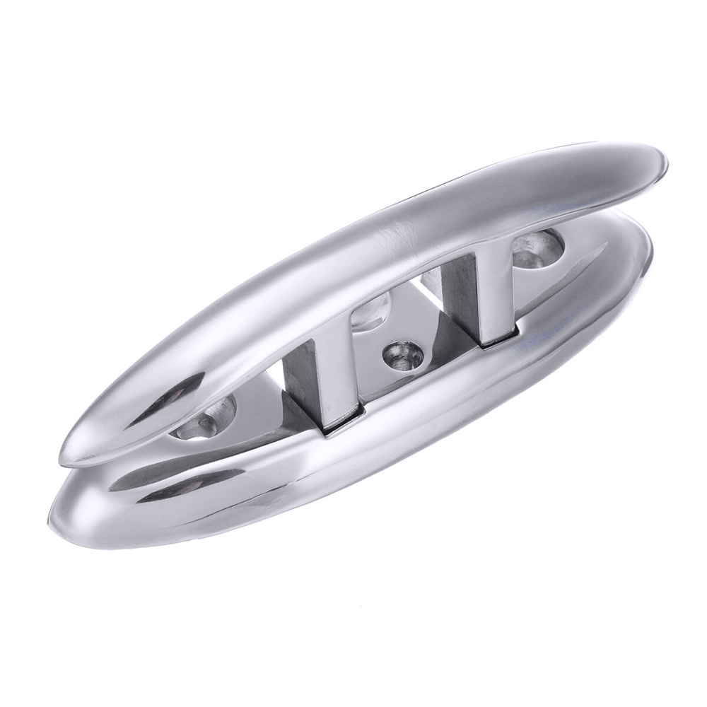 6'' 150mm Marine Flip Up Folding Pull Up Cleat Stainless Steel Boat Decorative Hardware - Image 2