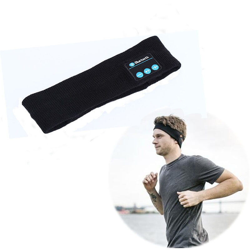 Bakeey Z3 Wireless bluetooth 5.0 Sports Headband HIFI Stereo Music Speaker Headset Relax Comfortable Breathable Sweatband Hairband Sleep Eyemask with - Image 2