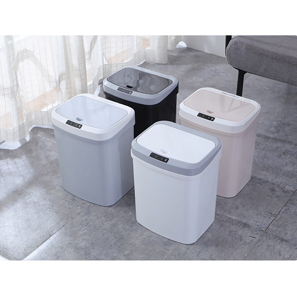 15L Automatic Sensor Smart Trash Bin Induction Dustbin - Type A - Image 2