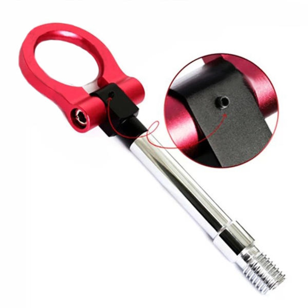 Car Racing Tow Hook Auto Trailer Ring For Mercedes Benz C-class C63 - Red