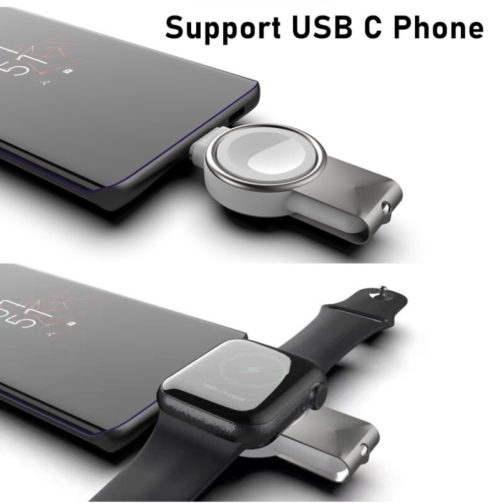 Magnetic Qi Wireless Charging Pad for Apple Watch 6 5 4 3 2 - Image 2