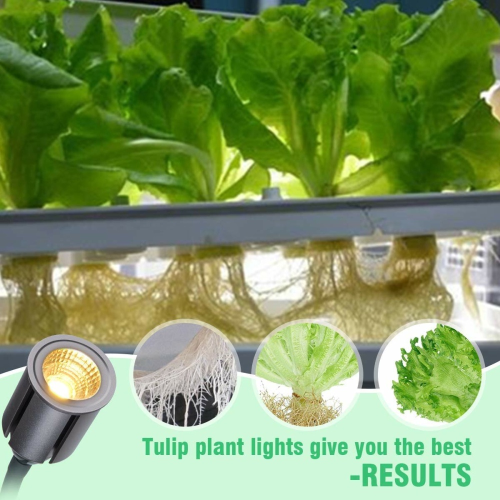 RELASSY Yellow Light Full Tube Enough Double-headed Three-Speed Five-speed Dimming LED Plant Light - US Plug - Image 2