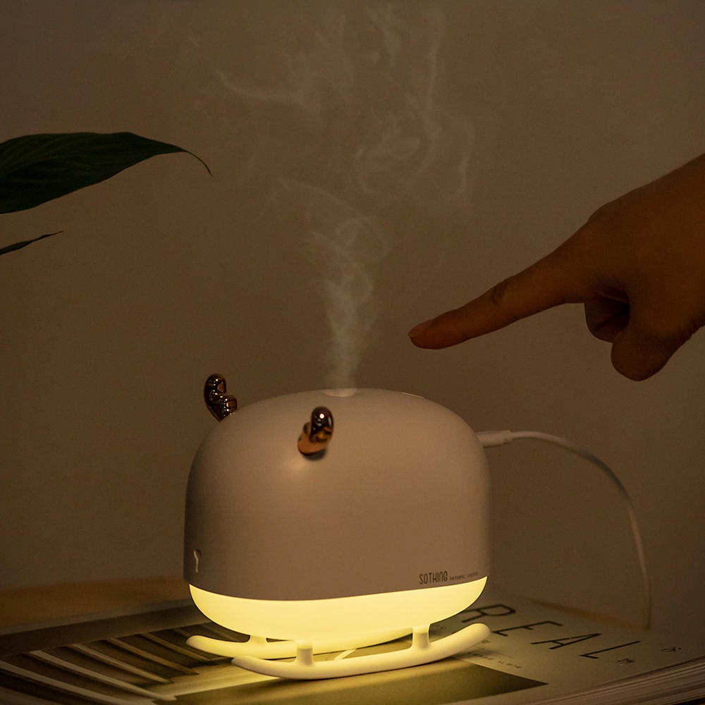 SOTHING DSHJ-H-009 260ML Deer Humidifier Light USB Home Air Humidifier Air Purifier Atmosphere Night Light From - Image 2