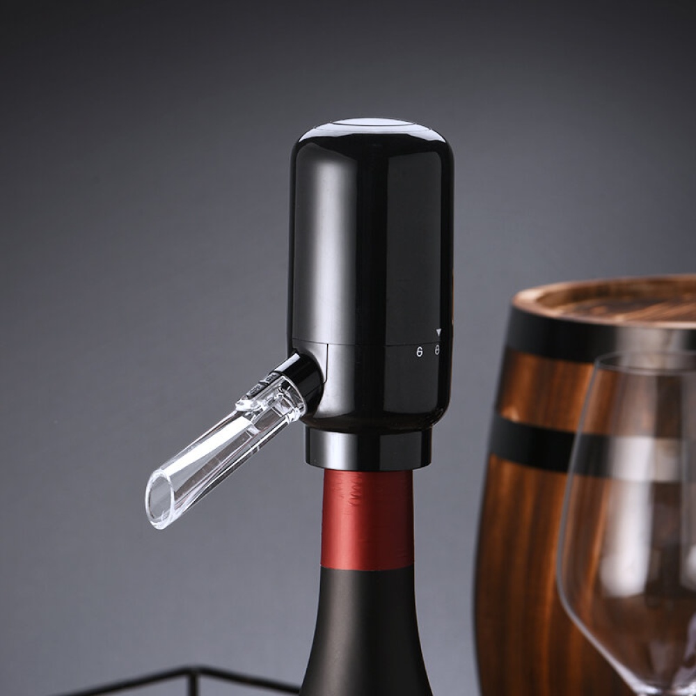 Electric Vino Aerator Pourer Automatic One Touch Smart Guzzle Decanter And Guzzle Dispenser Pump - Image 2