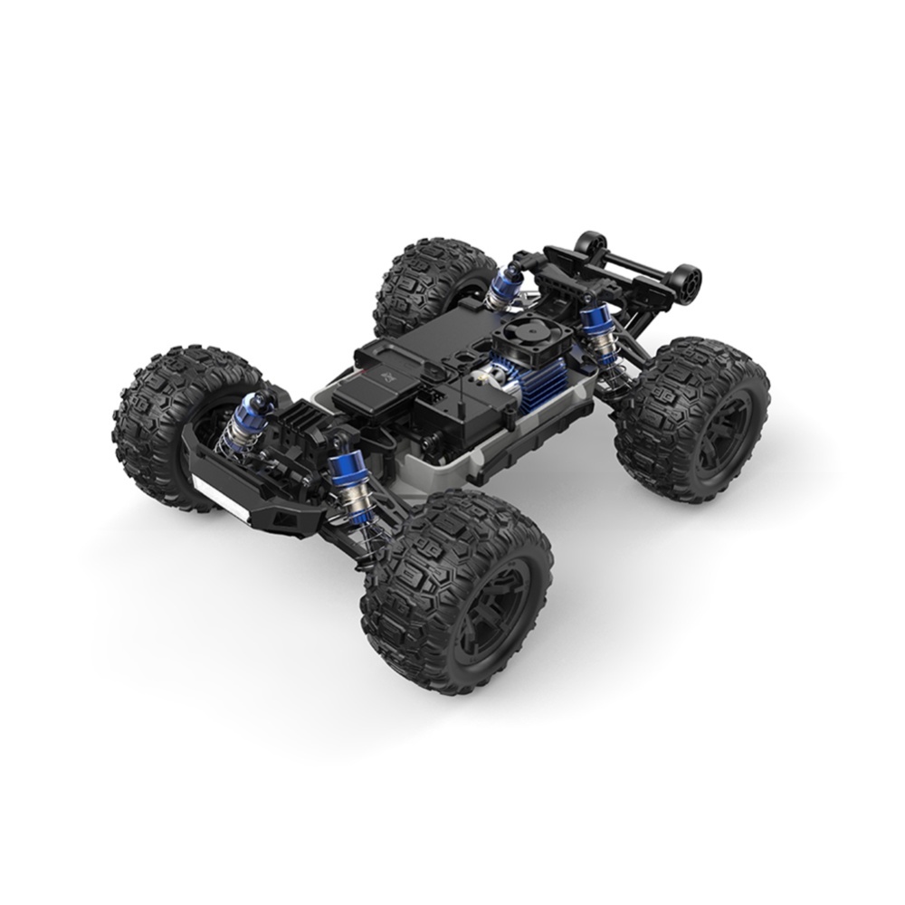 Mjx H16h 1:16 RC Car 2.4g 38km/h Off-road High Speed Vehicles Blue - Image 2