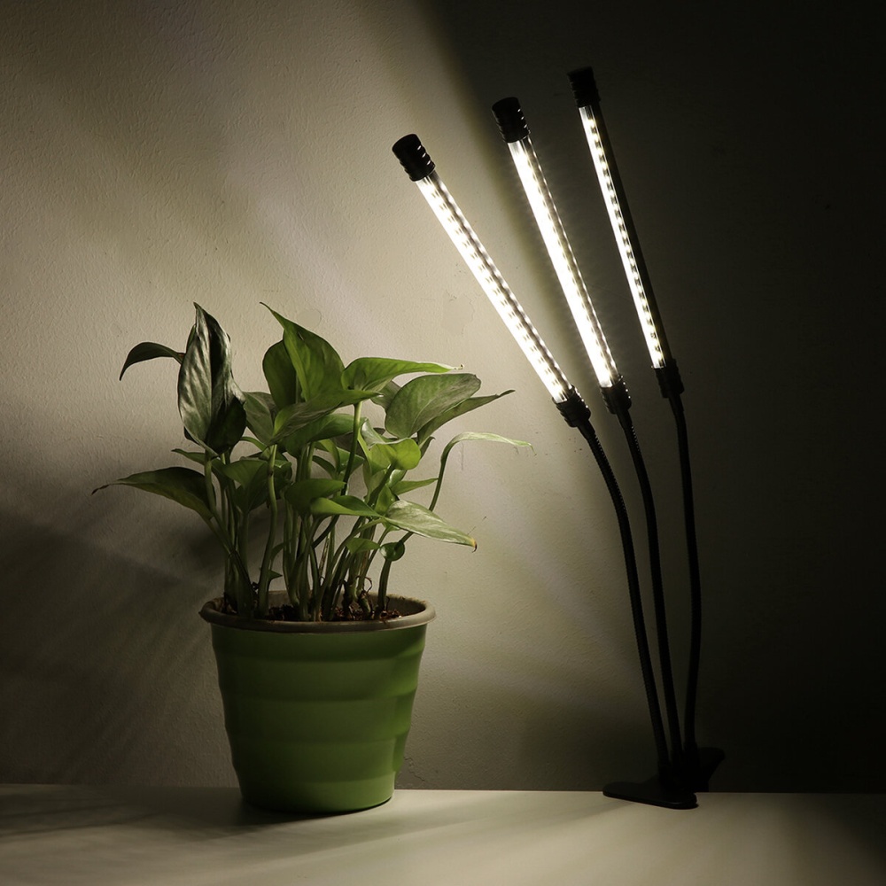 LED Grow Light Plant Growing Lamp Lights with Clip for Indoor Plants - 2 LED - Image 2