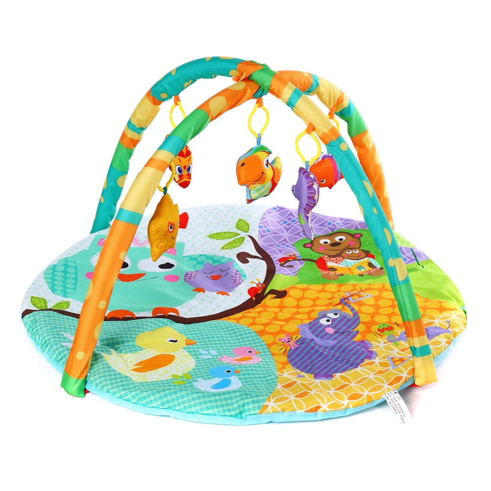 Baby Playmat Kids Rug Gym Fitness Frame Activity Toys Early Education Crawling Game Blanket for Baby - Image 2