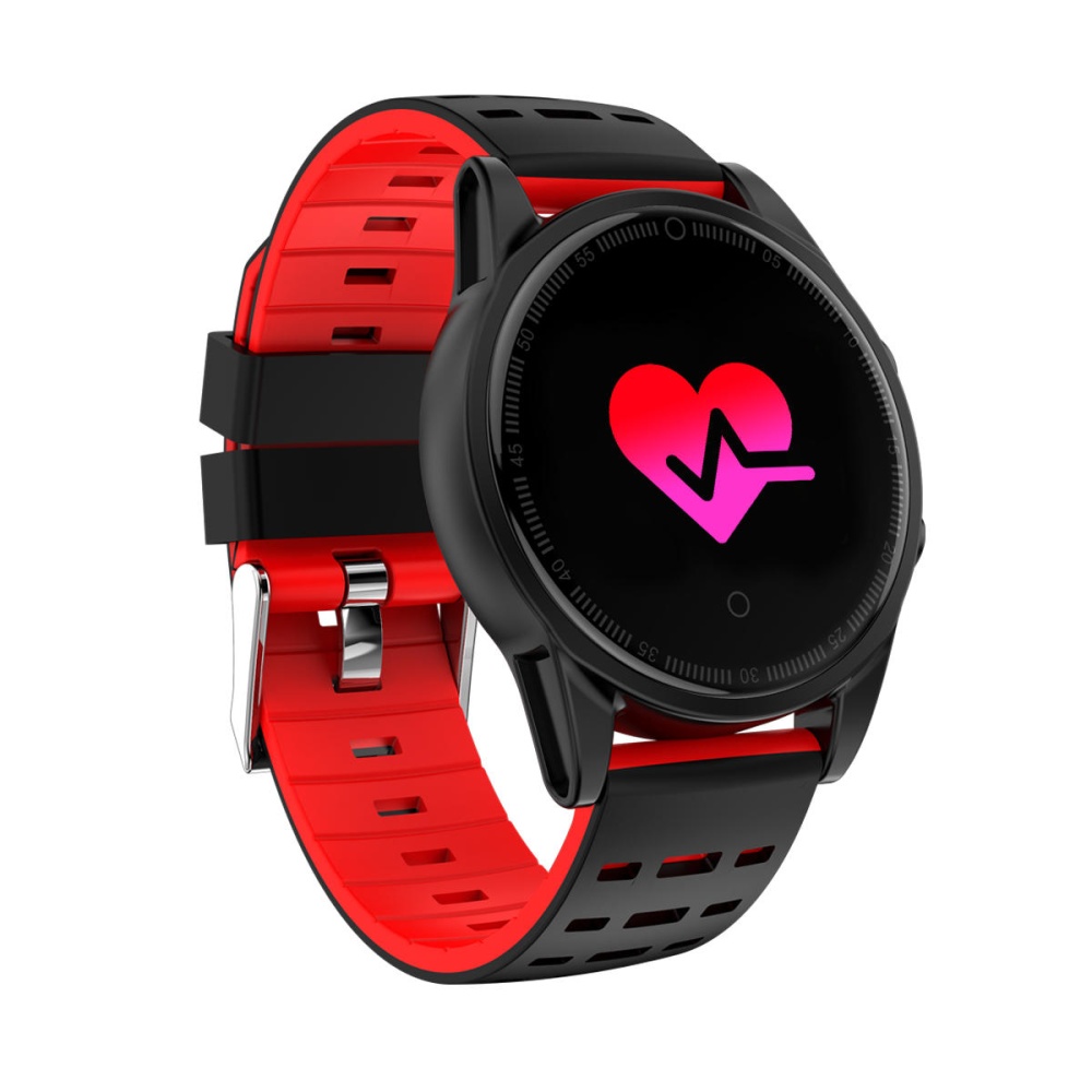 R13 HR Blood Pressure Oxygen Multi-sport IP67 Fitness Tracker bluetooth Camera Smart Watch - Red - Image 2