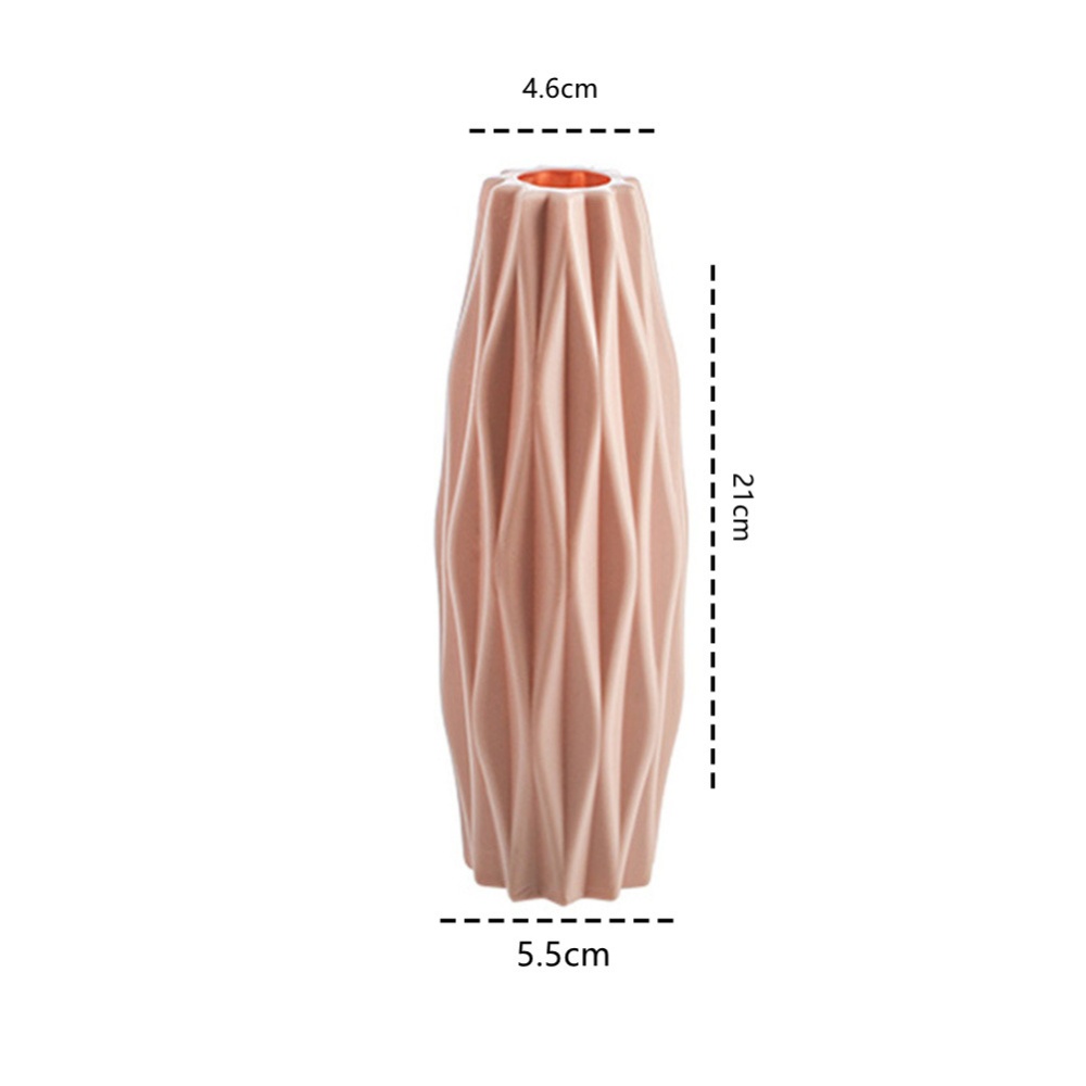 Anti-falling Vase Flower Holder Bottle Household Decorative Ornament 3219 diamond pink_As shown - Image 3