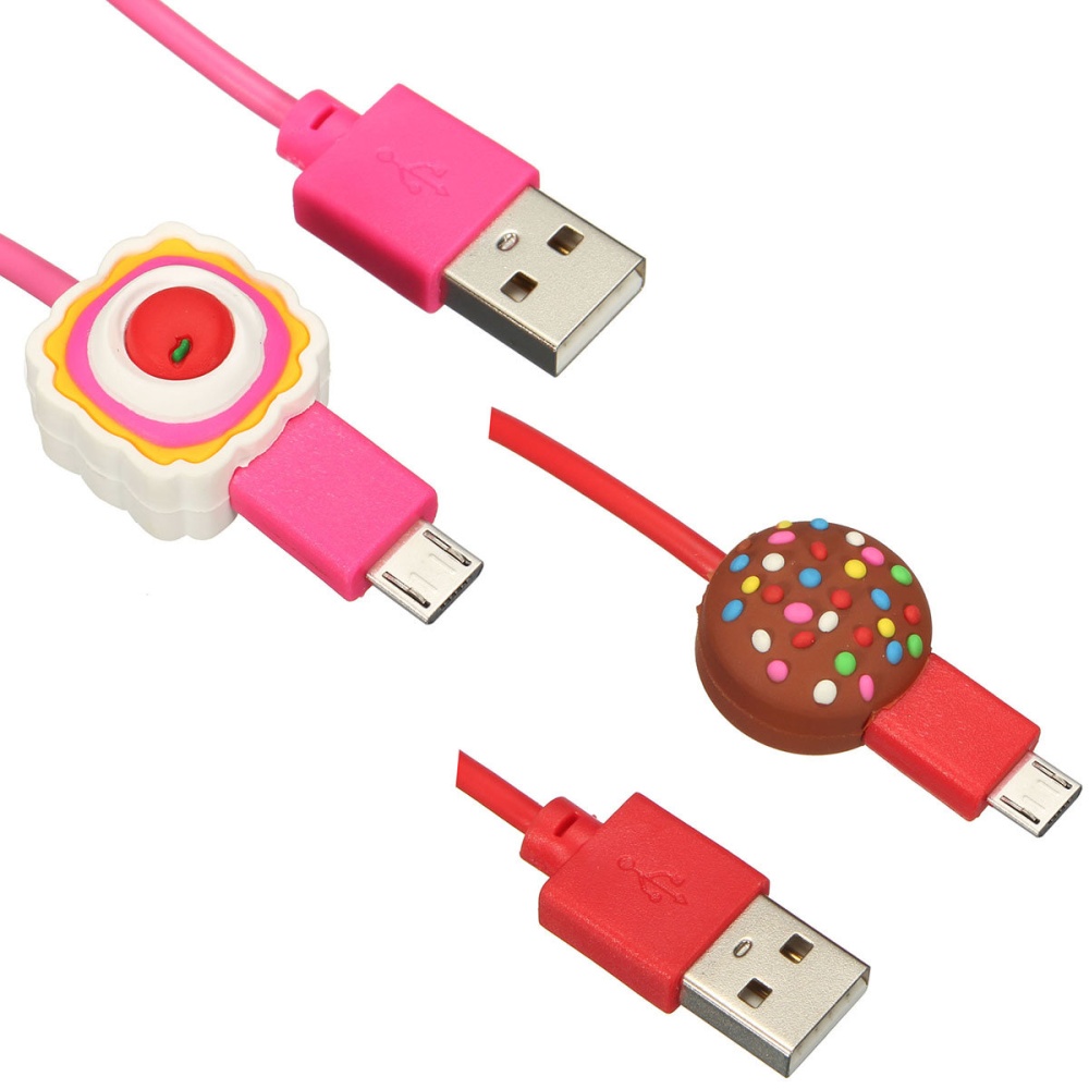 Universal USB 3.0 Charging Data Line Cable For Android Phones - Pink - Image 2