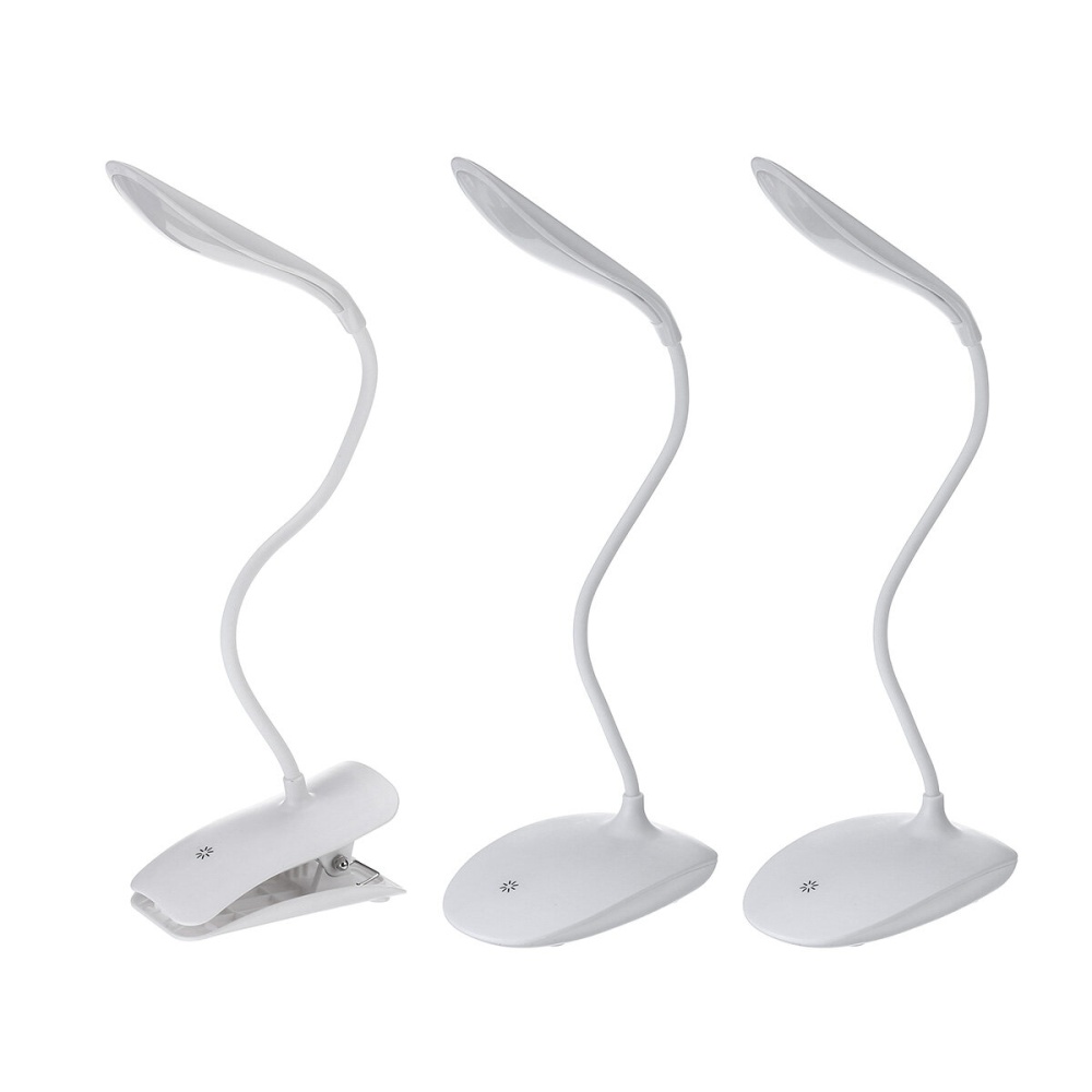 Flexible Dimmable 3 Mode LED Desk Light 5V USB Timing Touch Sensor Reading USB Charging Lamp - C - Image 2