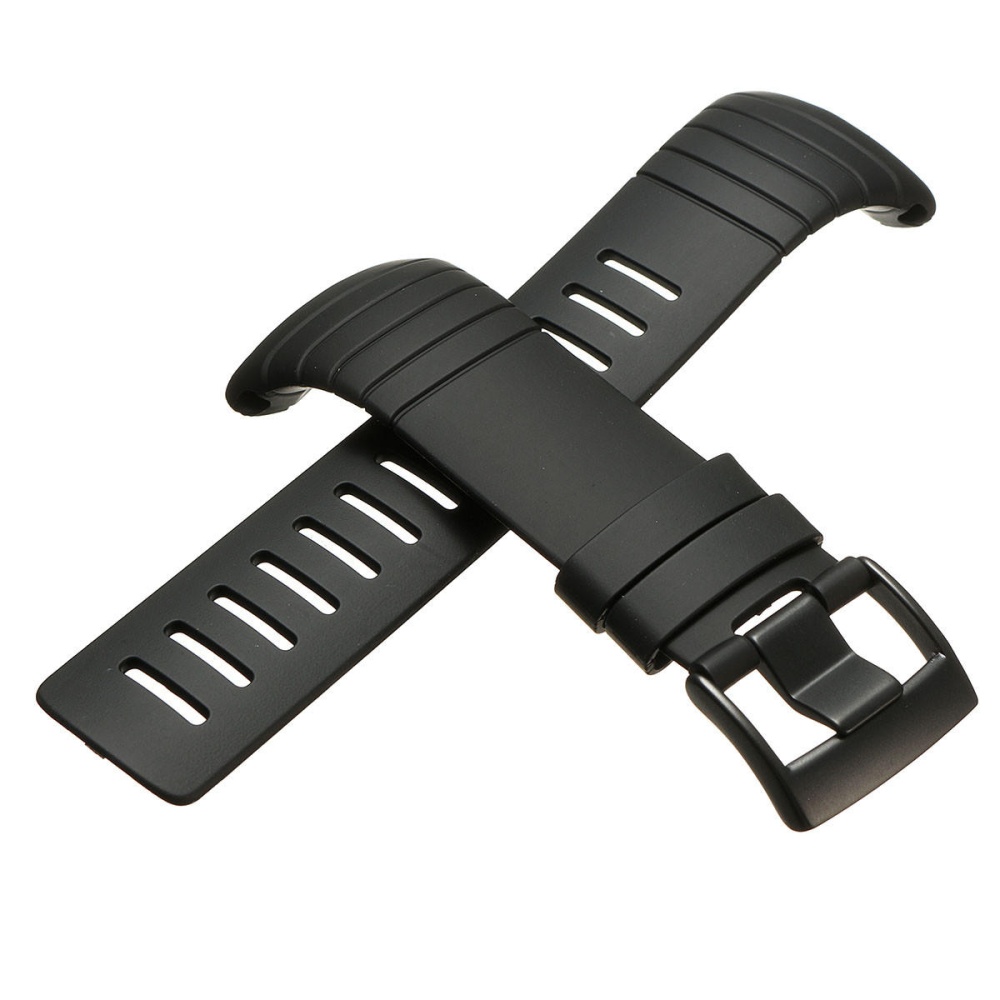 Silicone watch band replacement watch bracelet strap With clasp fastener for SUUNTO CORE - Image 2