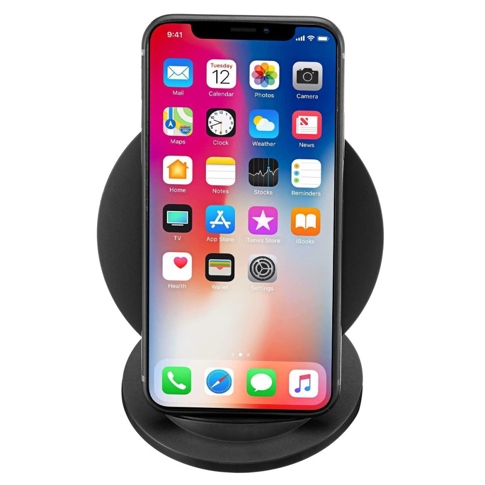 Q8 10W Fast Wireless Charger Stand Pad for iPhone 8 /X Samsung Note8/S8/S8+/S7edge/S7/Note5 - Image 2