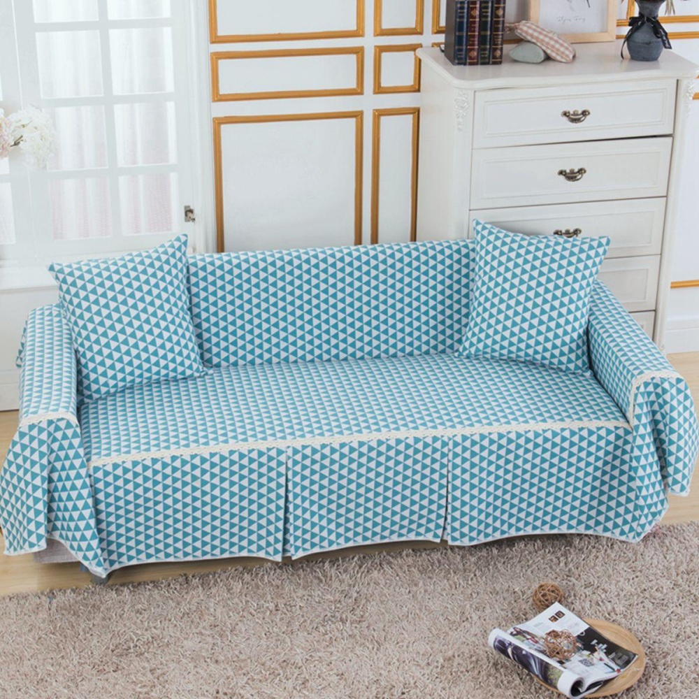 Sofa Cover Couch Slipcover Cotton Blend 1-4 Seater Pet Dog Sofa Covers Chair Protector - 2 - Image 2