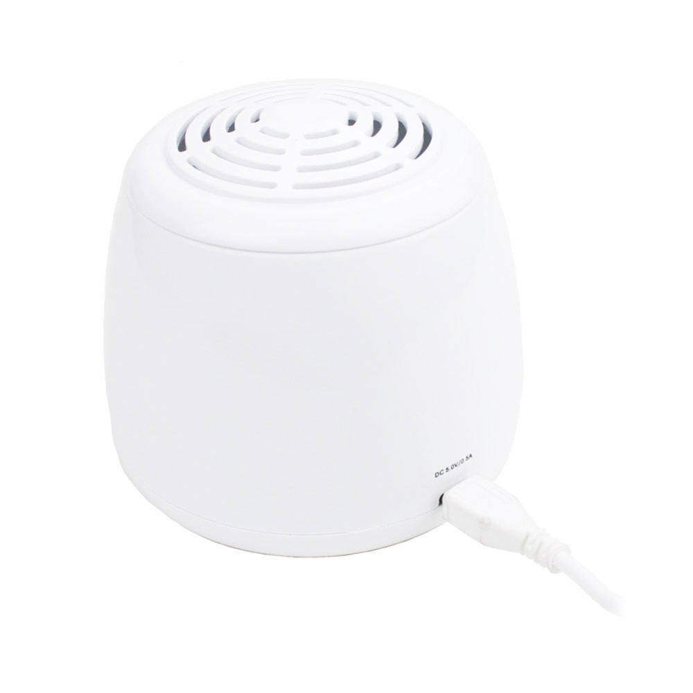 Home Portable Mini Air Purifier Cleaner Anion Ionizer Negative Ion Generator white - Image 3