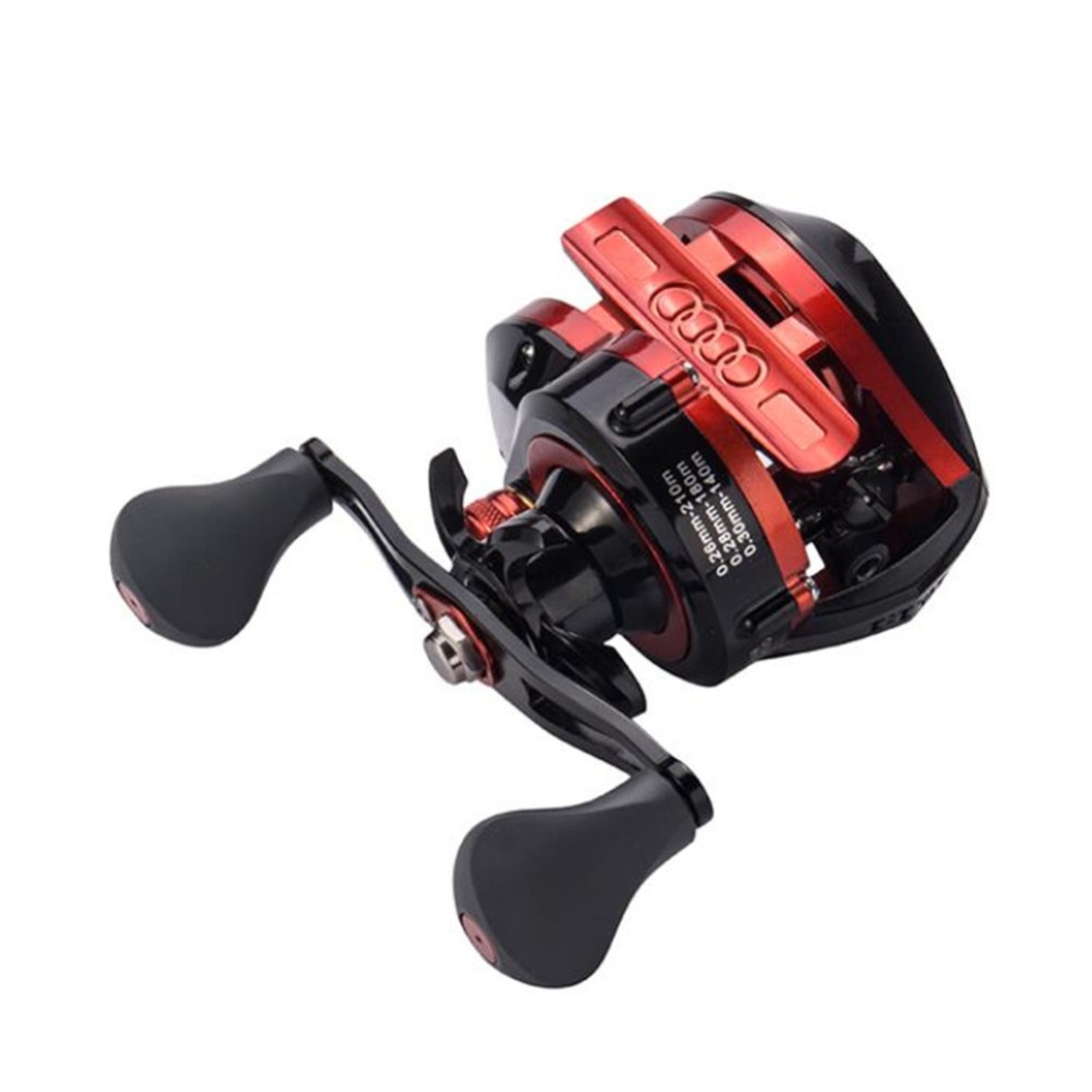 Fishing Reel Full Metal Spool Anti-explosion Line Raft High Speed Ratio Low-profile 10.1 ratio right hand - Image 2