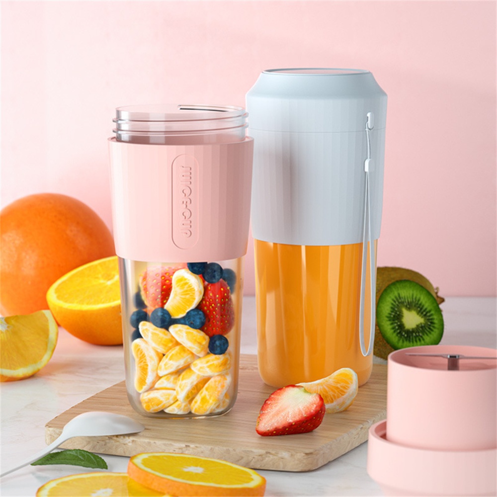 Portable Electric Juicer Blender Usb Mini Fruit Mixers Juicers Multifunction Juice Maker Machine Blue - Image 2