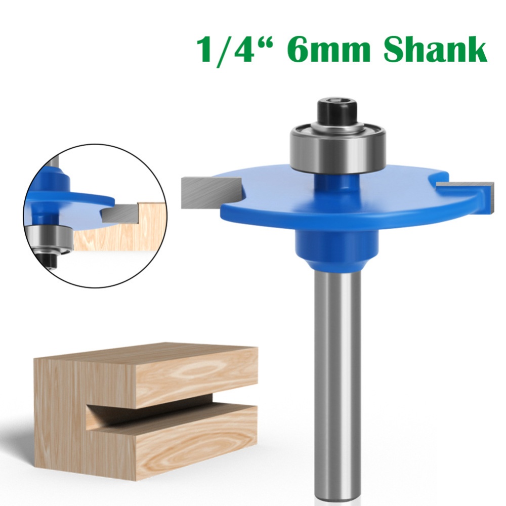 45# Steel Ball T Type Woodworking Milling Cutter Long Service Life Router Bit - Image 3