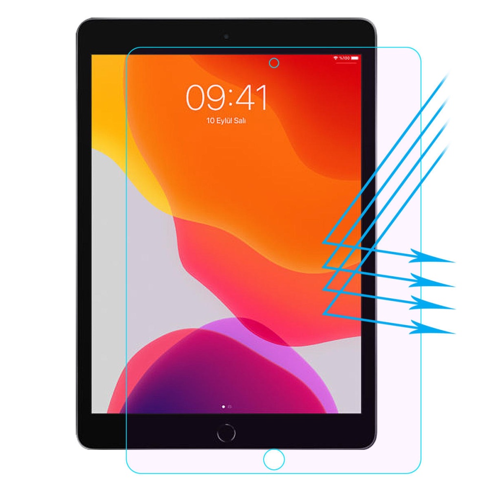 Enkay 9H Clear 2.5D Curved Anti-Blue Light Tempered Glass Tablet Screen Protector for iPad 10.2 inch 2019 - Image 2