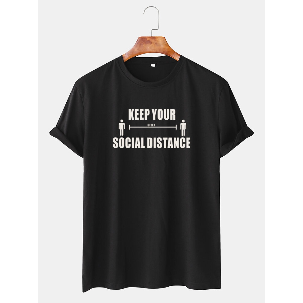 Mens Funny Cartoon Mourning Character Short Sleeve T-shirts - White S