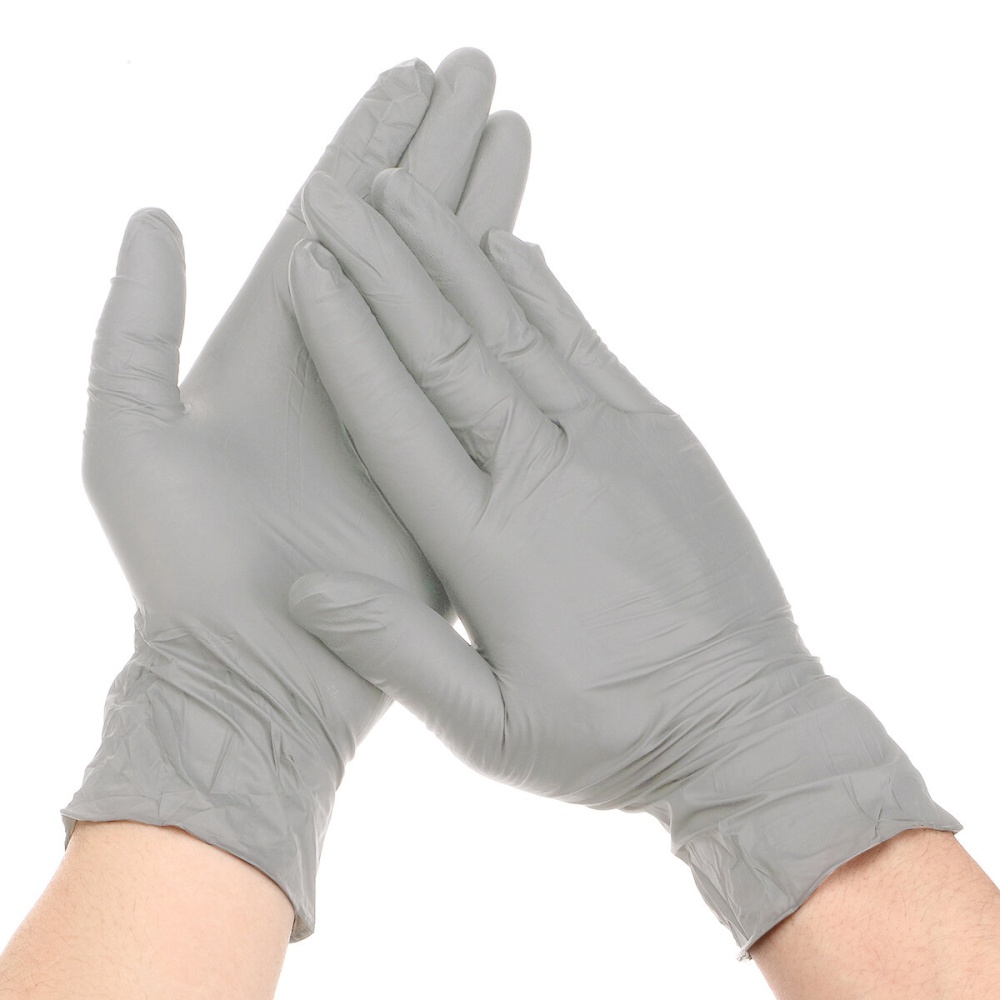 S/M/L 100Pcs Disposable Gloves Nitrile Free Sterile Glove for Picnic Food Cleaning - S - Image 2