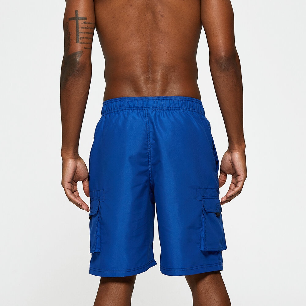 Cargo Pockets Half Length Shorts - XL Black - Image 2