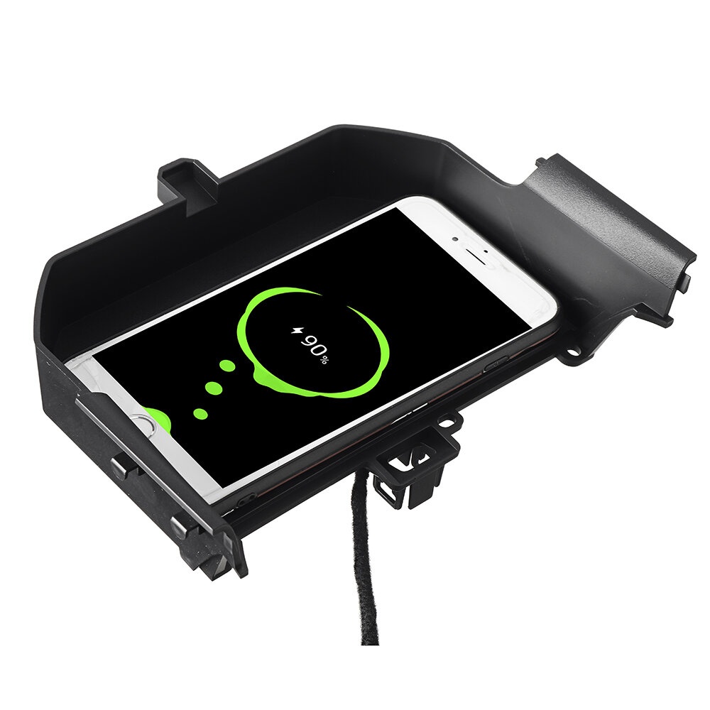 Kington Car Fast Charging Mobile Phone QI Wireless Charger for BMW New 5 Series/ 5 Series GT 2017-2018 - Image 2