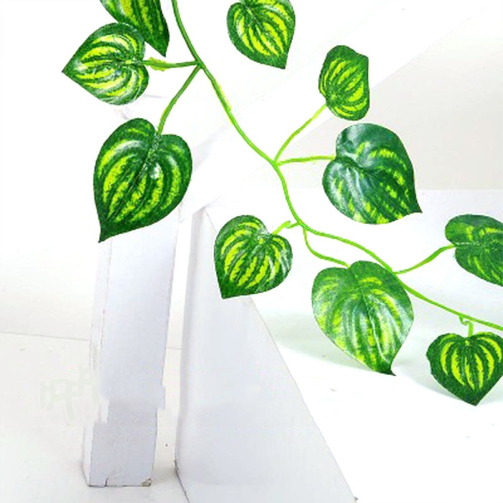 2M Artificial Ivy Vine Foliage Flower Hanging Leaf Garland Plant Party for Home Party Decoration - A - Image 2