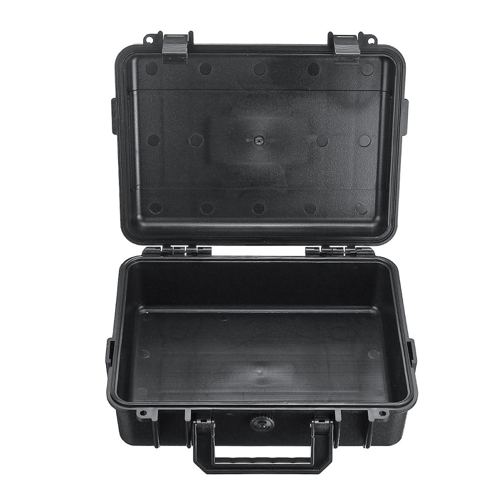 280x210x96mm ABS Waterproof Storage Box Compartment Portable Hiking Travel Tool Carrying Case - Image 2