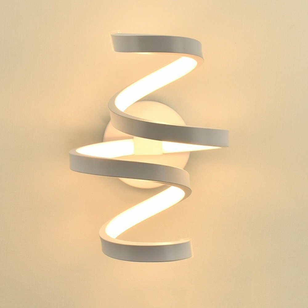 9W LED Ceiling Light RGB Speaker Dimmer Wall Lamp Installation Light PC - White - Image 2