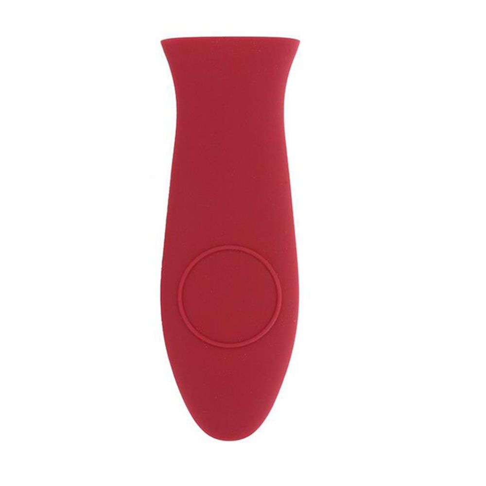Non-Slip Silicone Handle Holder Thicken Pots Pans Parts Heat Insulation Sleeve red