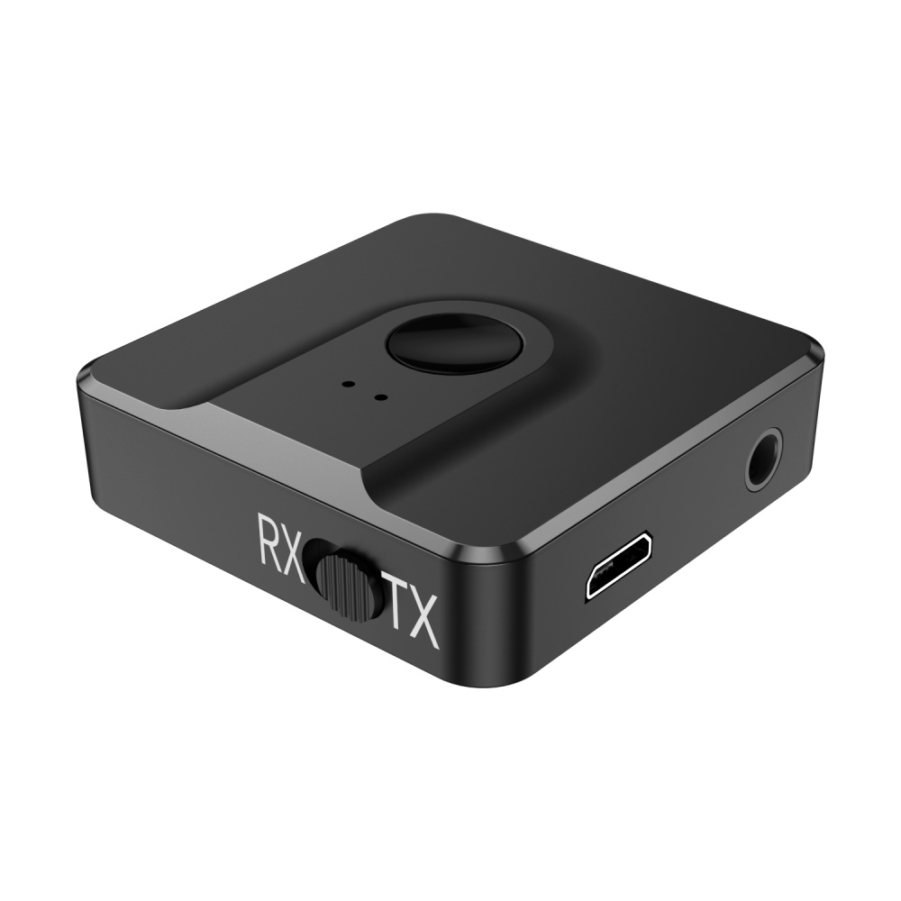 Bluetooth Speaker Receiver Transmitter Combo Wireless Audio Adapter For Computer Mobile Phone Tv black