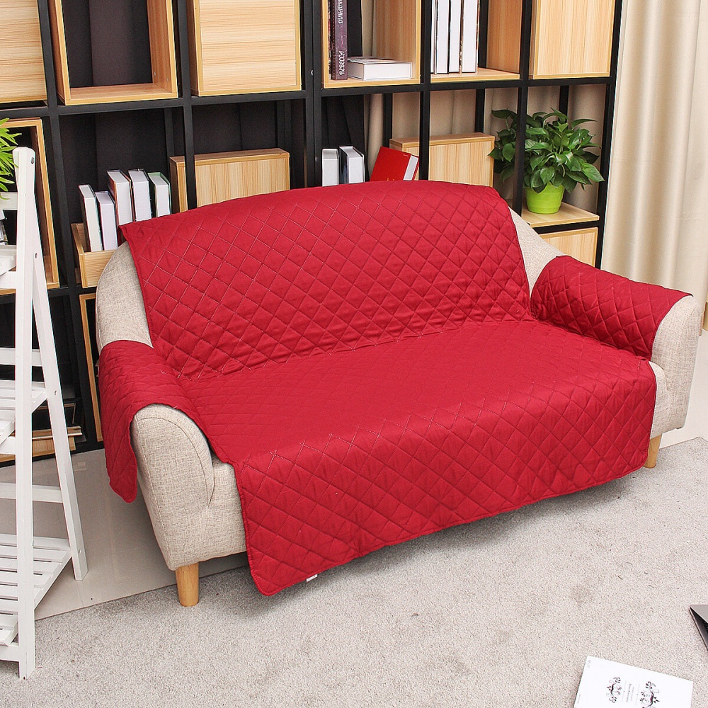 1/2/3 Seaters Sofa Cover Anti-fouling Pet Kid Seat Protector Chair Protective Slipcover Home Office Furniture Decorations - M - Image 2