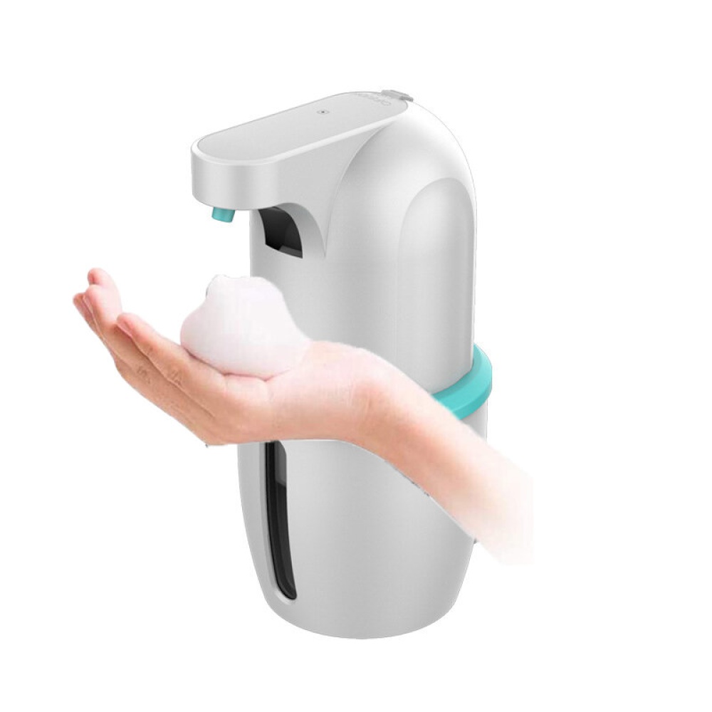 Automatic Induction Hand Soap Dispenser Touch-free IPX5 Waterproof Foaming Hand Wash 0.25s Infrared Sensor Intelligent Hand Washing Device for Kitche