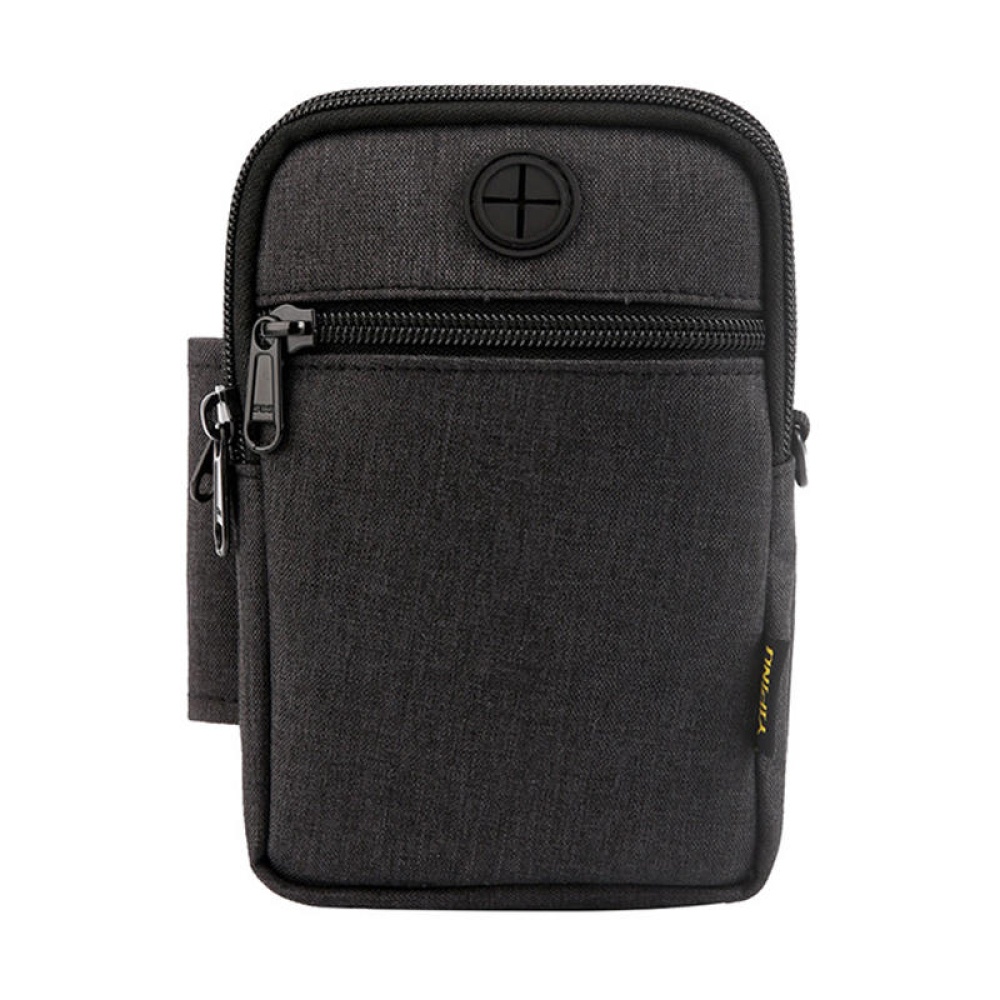 IPRee® Outdoor Sports Phone Bag Waterproof Oxford Anti-theft Security Mini Wallet Storage Pouch - Dark Grey