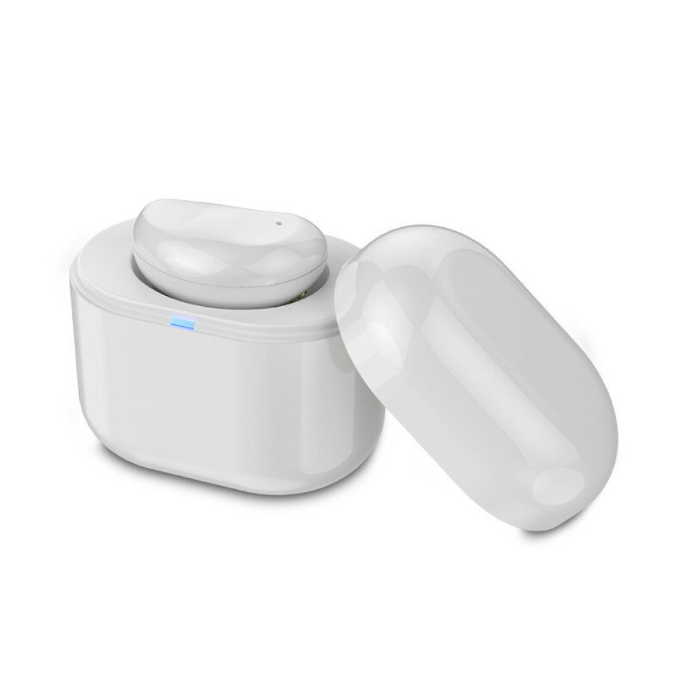 REMAX RB-T25 Mini bluetooth 5.0 Wireless In-ear Earphone Stereo Bass Smart Touch Waterproof With Portable Charging Case for Xiaomi Samsung - white - Image 2