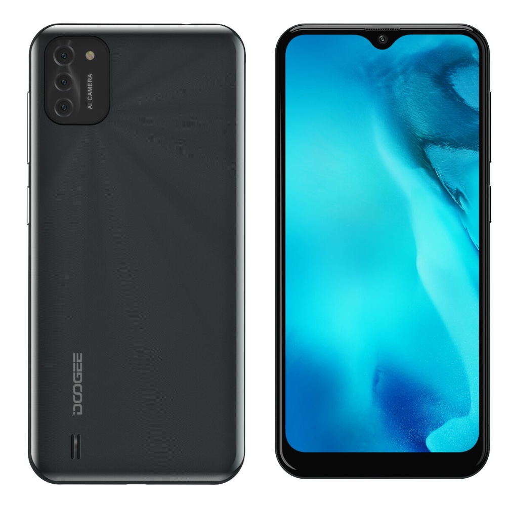 DOOGEE X93 6.1 inch Waterdrop Screen 2GB 16GB 4350mAh Android 10 MT6580 8MP AI Triple Camera Quad Core 3G Smartphone - Green EU Version - Image 2