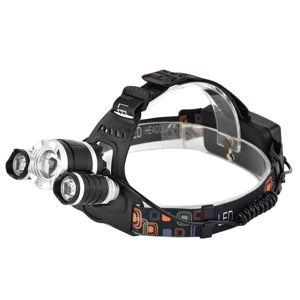 XANES 749 1200 Lumens T6+2 XPE Led Bicycle Headlight Infinite Zoom Outdoor Sports HeadLamp 4 Modes - Image 2