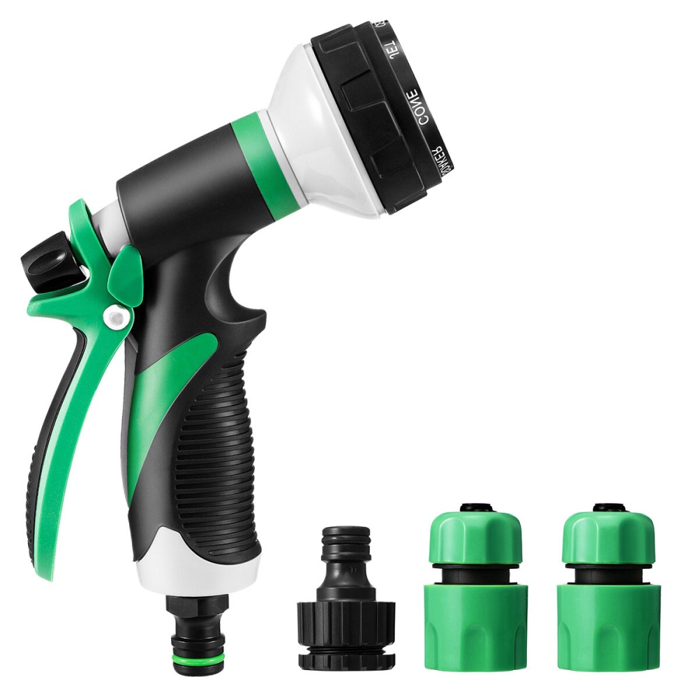 Multifunctional Graden Hose Spray Nozzle 8 Watering Modes Saving-water Watering Spear with Anti-slip Handle - Image 2