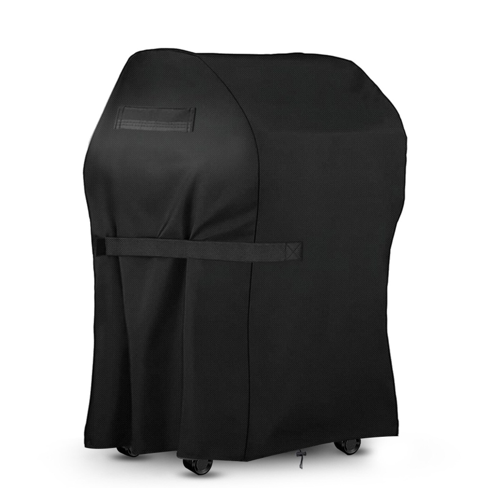 KING DO WAY BBQ Grill Cover 30x25x47'' Heavy Duty Waterproof Windproof Dust UV Resistant with Handle Straps Storage Bag Windproof Buckle and Shrink R - Image 2