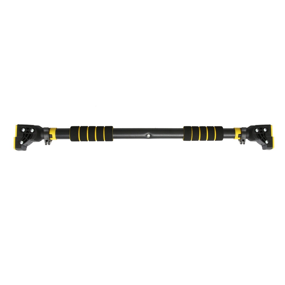 SGODDE Pull Up Bar Horizontal Bar Portable Multifunctional Indoor Wall Mounted Non-Skid Safety Pullup Bar - Yellow - Image 2