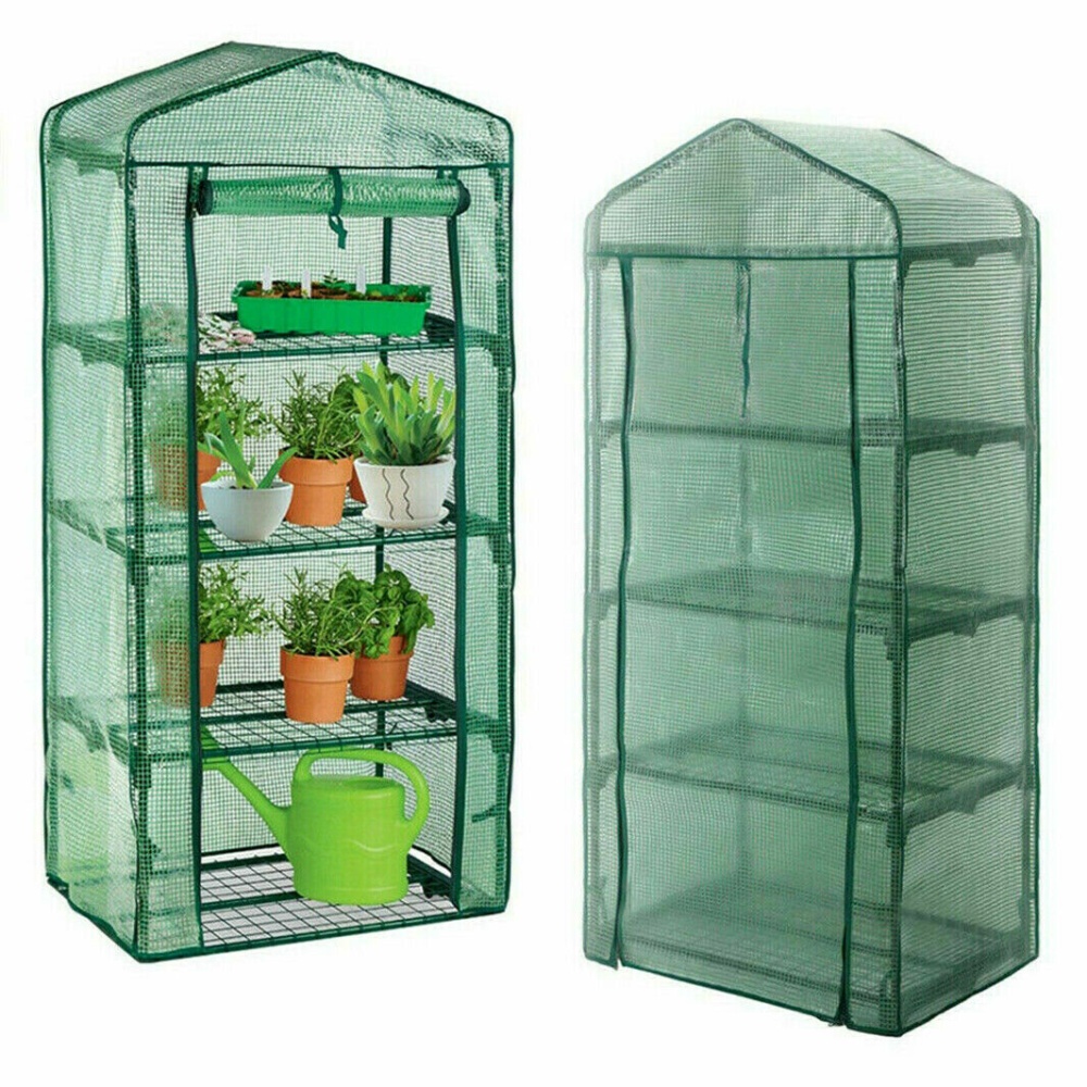 TOOCA Transparent Trumpet Mini Greenhouse Large Capacity Durable Sturdy Windproof Greenhouse - Image 2